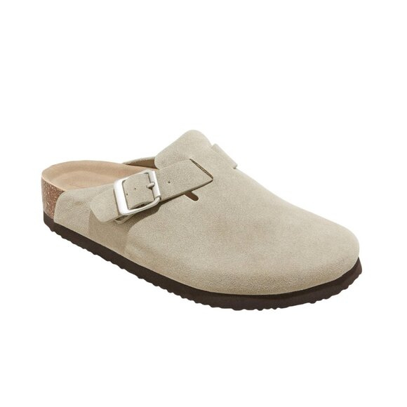 NEW Universal Thread Womens Betsy Clog Mule Flats 87784864 Taupe Brown 8.5M - Picture 1 of 10